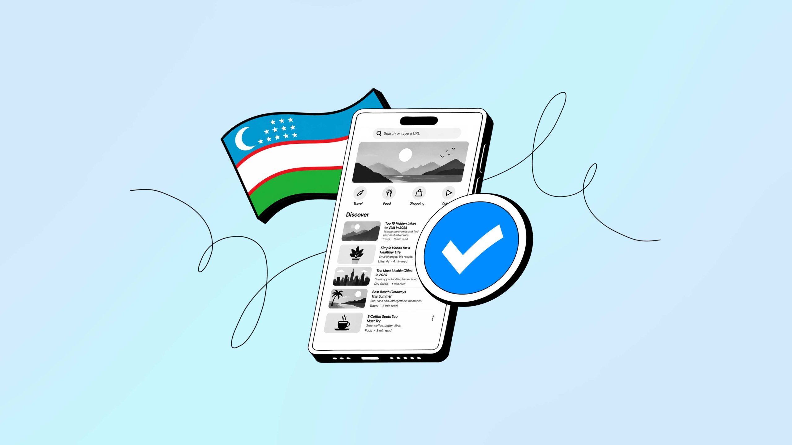 How to browse safely with a VPN for Uzbekistan
